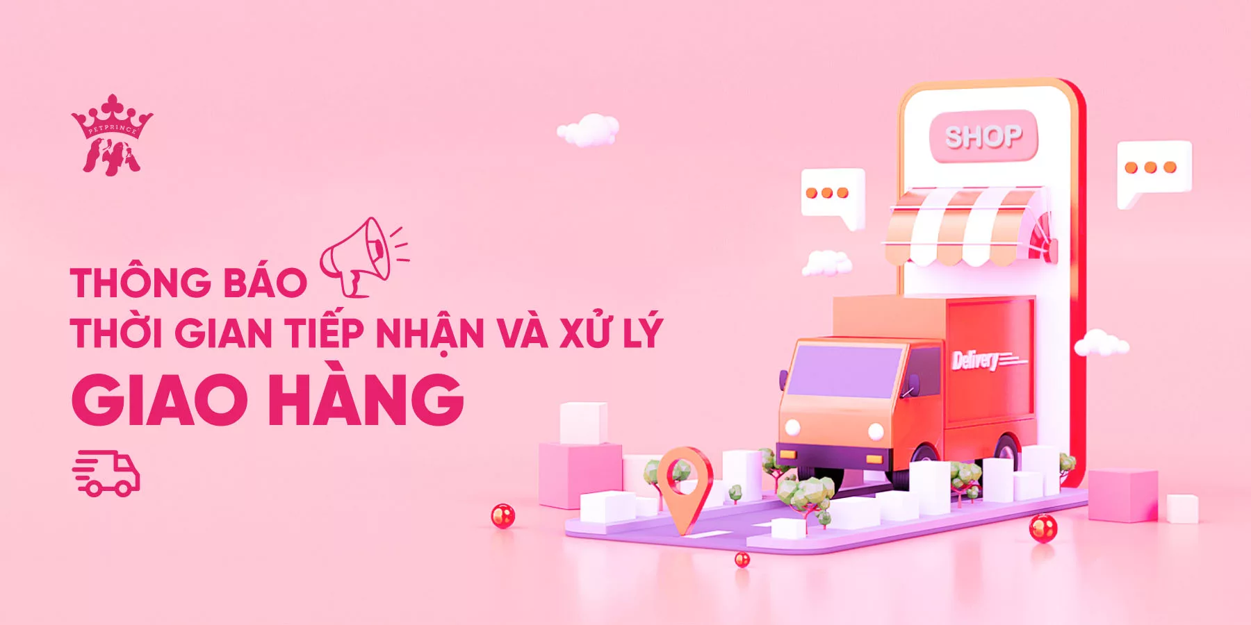 Thời gian tiếp nhận và xử lý giao hàng