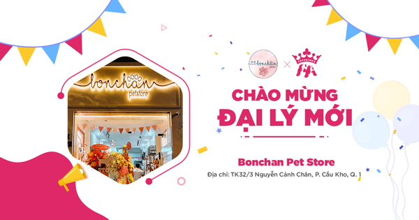 Pet Prince chúc mừng Bon Chan Pet Shop