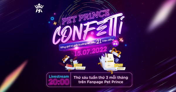 Pet Prince Confetti 6
