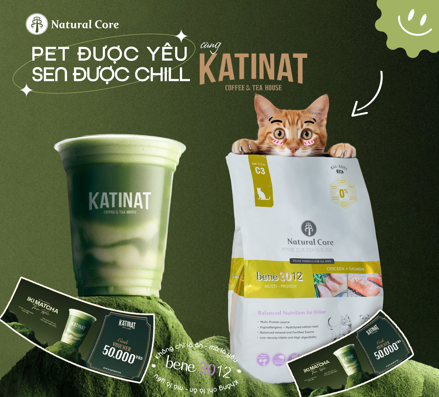 Natural Core – Pet được yêu, Sen được chill